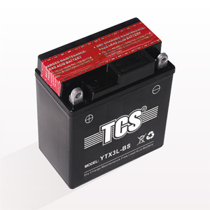 <span class=keywords><strong>Batterie</strong></span> de <span class=keywords><strong>moto</strong></span> TCS <span class=keywords><strong>12V</strong></span> 3Ah YTX3L-<span class=keywords><strong>BS</strong></span> de haute qualité, sans entretien, à bon prix - Product Image 1