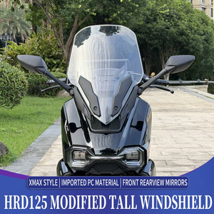 Adecuado para Honda HRD125 con modificación de espejo retrovisor delantero, parabrisas elevado HRD, parabrisas deportivo - Product Image 6