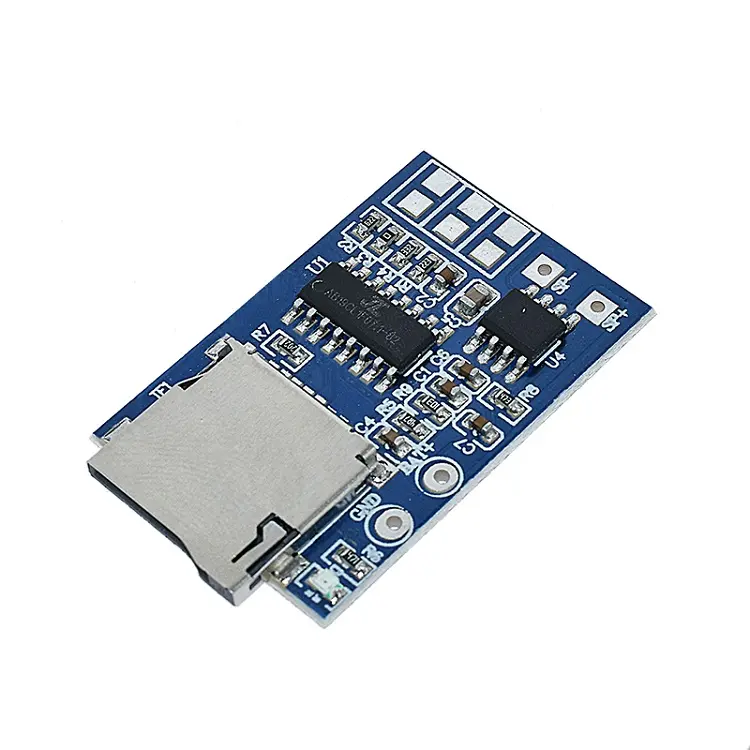 TF card MP3 decoding board Decoding module 3.7V 5V power supply with 2W mixed mono tape memory playback