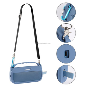 B-ose Flex 2nd Gen için fabrika fiyat silikon kutu örtüsü taşınabilir hoparlör seyahat yumuşak su geçirmez kauçuk taşıma çantaları - Product Image 6