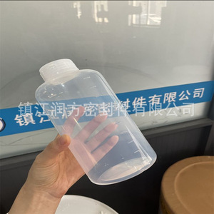 Réservoir de stockage résistant à l'acide fluorhydrique et aux alcalis Bouteille de réactif PFA 4000ml Échantillon transparent en PTFE - Product Image 3