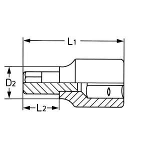 Heytec 50850-31-2ซ็อกเก็ตไขควง - Product Image 2