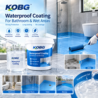 Émulsion acrylique imperméabilisante haute pénétration, apprêt fortifiant anti-efflorescence pour l'étanchéité des surfaces à base de ciment