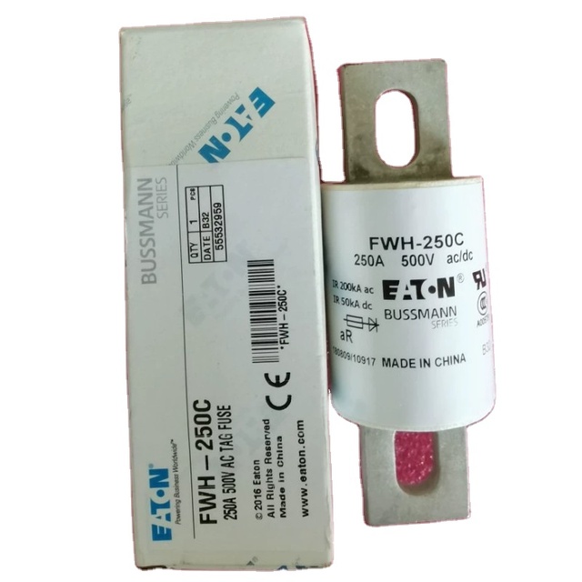 Original Bussman's Fuse FWH-100A-200A-250A-300A-350A-400A 500V New Energy Fuse