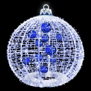 Boules lumineuses LED magiques à suspendre pour Noël et le Nouvel An, manuel d'utilisation pour la décoration des fêtes - Product Image 6