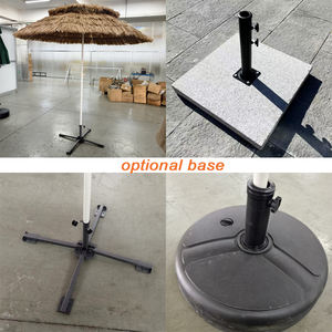 Parasols de plage de couleur naturelle au design moderne parapluies de patio anti-soleil <span class=keywords><strong>en</strong></span> <span class=keywords><strong>paille</strong></span> <span class=keywords><strong>parasol</strong></span> à inclinaison réglable <span class=keywords><strong>vente</strong></span> <span class=keywords><strong>en</strong></span> gros - Product Image 5