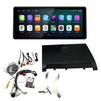 Écran de tableau de bord de voiture OLED 12,3 pouces 1920x720, lecteur stéréo Android 13 avec GPS, CarPlay, Bluetooth