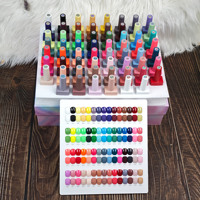 Coffret Cadeau de Vernis Gel Premium 60 Couleurs – Inclut Base Coat, Top Coat, Haute Pigmentation, Expédition Rapide, Petites Quantités, OEM, ODM, Personnalisable