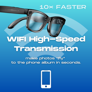 Gafas Inteligentes NX Z2 con IA, Asistente de Traducción en Tiempo Real, Cámara con Estabilización de Video y Fotografía 1080P, Control por Voz, IP68 - Product Image 4