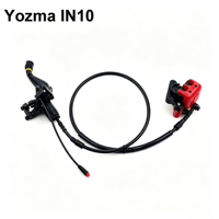 Kit de freinage pour moto électrique tout-terrain Yozma 10, ensemble d'étriers de frein avant et arrière