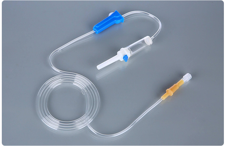 Plástico Soft PVC Medical Infusion Tube Extrusion Line Perfusion Tubing Making Machine