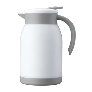 Nouvelle bouilloire moderne en acier inoxydable thermos bouteille d'eau chaude portable pour l'extérieur avec fonction anti-brûlure - Product Image 1
