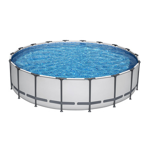 Piscina <span class=keywords><strong>Bestway</strong></span> 56462 Extra <span class=keywords><strong>Grande</strong></span> con Marco de Tubos para Adultos, Piscina Familiar para Bebés y Niños, Piscina de Baño - Product Image 4