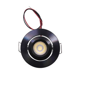 Mini foco LED redondo empotrado, foco empotrado, ángulo ajustable, para techo, vitrina, sala de estar, lámpara Interior, 12V - Product Image 5