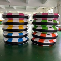 Bouées de natation gonflables en PVC personnalisées pour l'extérieur, capacité de 100 à 500 kg, installations aquatiques amusantes