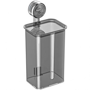 Suction Cup Toilet Wall-Mounted Facial Tissue Rack <b>Face</b> <b>Cloth</b> Storage Hanging Paper Extraction Box - Product Image 5