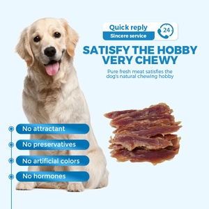 Delicioso Snack Saludable para Mascotas, Fabricante de Cecina de Pato, Bocadillo para Perros con Alto Contenido de Proteínas y Bajo en Grasas, Tiras de Pato, Golosinas Naturales para Perros - Product Image 2