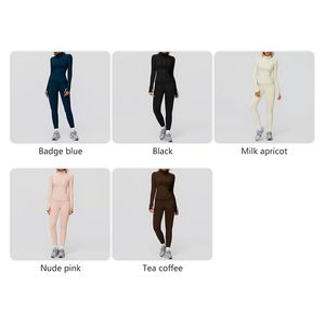 Conjunto <span class=keywords><strong>de</strong></span> Leggings y Chaqueta Deportiva <span class=keywords><strong>de</strong></span> Manga Larga <span class=keywords><strong>para</strong></span> Mujer, <span class=keywords><strong>de</strong></span> Alta Calidad, Suave como la Mantequilla, Popular <span class=keywords><strong>para</strong></span> Entrenamiento, Gimnasio y Yoga - Product Image 5