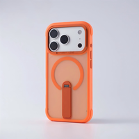 Étui magnétique rotatif à 360° avec support et protection antichute Airbag pour iPhone 17 Air 16 E 15 14 Plus 13 12 11 Pro Max