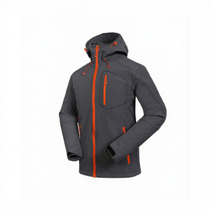 <b>Waterproof</b> Windproof Softshell <b>Jacket</b> Hooded Breathable <b>Packable</b> Rain Coat for <b>Men</b> Women Hiking Camping OEM - Product Image 3