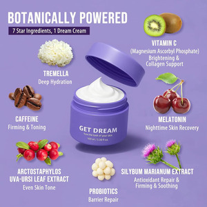 Lotion Tubuh Pengencang, Perawatan, dan Nutrisi Semalaman dengan Properti Anti-Kerut dan Anti-Penuaan, Mengandung Vitamin C Kelas Makanan - Product Image 3