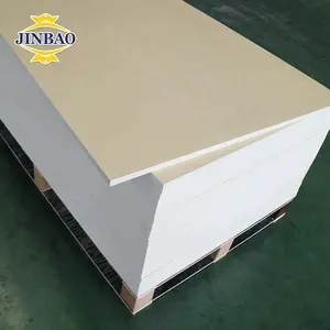 JINBAO 1,22 2,44 m x 2mm 2,8 Mm 3mm decorativo interior celuka hoja PVC tablero de espuma mármol WPC PVC panel de pared WPC