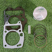 Wave125 Xrm 125 57mm Semi Dome Piston Cylinder Block Set para Honda