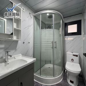 Tùy chỉnh 40ft gấp prefab Tiny House 20ft có thể gập lại <span class=keywords><strong>container</strong></span> Modular nhà thép và vật liệu gỗ cho cửa hàng sử dụng - Product Image 3
