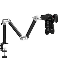 Support de tablette universel portable rotatif Topfree TB-03, pliable, réglable, rotation à 360°, support de bureau en aluminium métallique