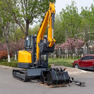 Mini-excavatrice chinoise de 3,5 tonnes, mini-excavatrice de 4 tonnes, mini-excavatrice chinoise avec cabine et pince hydraulique - Product Image 4
