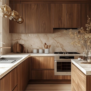 Armoires de cuisine personnalisées CBMmart avec base pour <span class=keywords><strong>micro</strong></span>-ondes intégré - Product Image 6