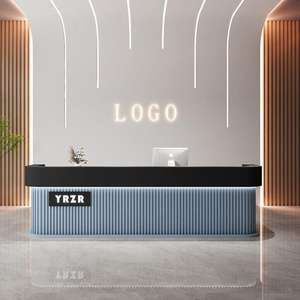 Modern Multi-Funcional MDF Recepção para Lojas Roupas Yoga Studios Empresas Hotéis Salões de Beleza - Product Image 2