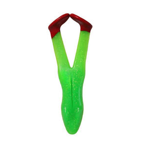 4 pièces pêche souple grenouille leurre appât Simulation grenouille tête de serpent leurre pour bar brochet musqué tête de serpent aiguillat - Product Image 3