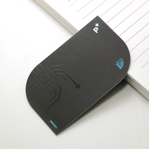 Frosted PVC Blue Gold Silver Laser Foil <strong>Logo</strong> <strong>Custom</strong> Print NFC <strong>Card</strong> - Product Image 1