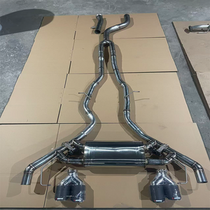 Système d'échappement haute performance avant-arrière avec silencieux à soupape électronique compatible BMW X3M, X4M, 340i, <span class=keywords><strong>M340</strong></span>, M340i 3.0T - Product Image 2