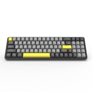 Teclado mecánico para juegos retroiluminado Multicolor de 79 teclas personalizado de fábrica con cable intercambiable en caliente + 2,4G + BT 3 modos 78 teclas estándar - Product Image 1