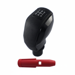 Pomo de Palanca de Cambios Deportivo con Funda para Citroen C-Elysee y Peugeot 301, Modelo Zet Negro, Turquía - Product Image 2