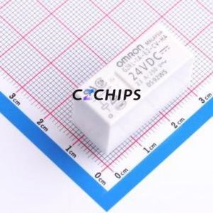 G2RL-1A-E2-CV-HA DC24 Power Relay Through hole 24V 1 Normally Open: 1A SPST-Normally Open::: 250V-AC Silver Alloy Cadmium Free - Product Image 1