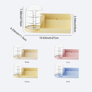 Uforu rõ ràng Organiser hộp trang điểm trẻ em Đồ chơi lưu trữ <span class=keywords><strong>Organizer</strong></span> hộp Container có nắp đậy - Product Image 4