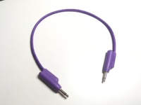 Cable de audio apilable de 3.5mm mono TS a TS, para sintetizador modular Eurorack, con cubierta de PVC, longitud de 5m y 3m, cable de aluminio para altavoz y coche.