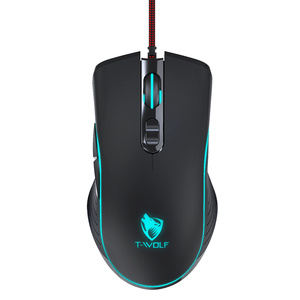 TWOLF D5 <strong>Mouse</strong> Jiggler Rgb Wired <strong>Mouse</strong> Computer Magic Free Gaming Ergonomic <strong>Mouse</strong> 7D Gamer <strong>Mice</strong> G610 - Product Image 1