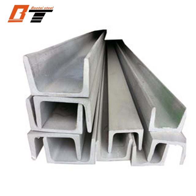 ASTM S235JR S275J0 A36 Hot Rolled U Beam PFC Structural Steel 5-40# C Channel Carbon Steel C Channel Steel