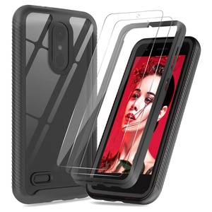 <span class=keywords><strong>Funda</strong></span> LeYi para <span class=keywords><strong>LG</strong></span> <span class=keywords><strong>Aristo</strong></span> 3 con Protector de pantalla de vidrio templado [<span class=keywords><strong>2</strong></span> paquetes] - Product Image 1