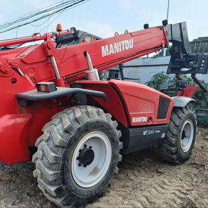 Vente chaude machine de manutention <span class=keywords><strong>télescopique</strong></span> d'occasion machine de chariot élévateur <span class=keywords><strong>Manitou</strong></span> MT1240 d'origine française pas cher peut discuter - Product Image 1