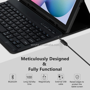 Funda de teclado inalámbrico BT desmontable para Huawei <span class=keywords><strong>Matepad</strong></span> <span class=keywords><strong>11</strong></span> 10,95 pulgadas 2023 PU Funda de cuero con soporte inteligente con portalápices - Product Image 5