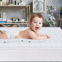 Skylee 4D Kein Kleber Kein Formaldehyd Abnehmbare wasch bare Poe Cooling Baby matratze
