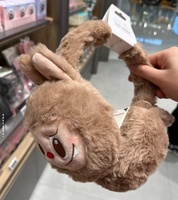 POPMART série chaude LABUBUBUBU cache-oreilles en peluche chaud mode cadeaux décoratifs Surprise