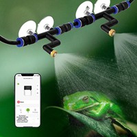 Système de brumisation intelligent WiFi REPTIZOO avec minuterie via application pour caméléons, geckos crêpus, grenouilles-tirants, grenouilles-arbres et habitats de forêt tropicale
