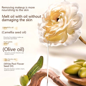 IKAIIANT Fórmula amigable con la piel Mezcla esencial nutritiva Planta esencial Limpieza <span class=keywords><strong>micelar</strong></span> <span class=keywords><strong>Desmaquillante</strong></span> <span class=keywords><strong>Aceite</strong></span> de agua - Product Image 5