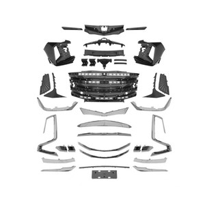 Kit de carrocería de coche para Alphard Century Hawk Black Chrome Galvanoplastia Grill Kits para Alphard 2019-On Anh30 Facelift - Product Image 6